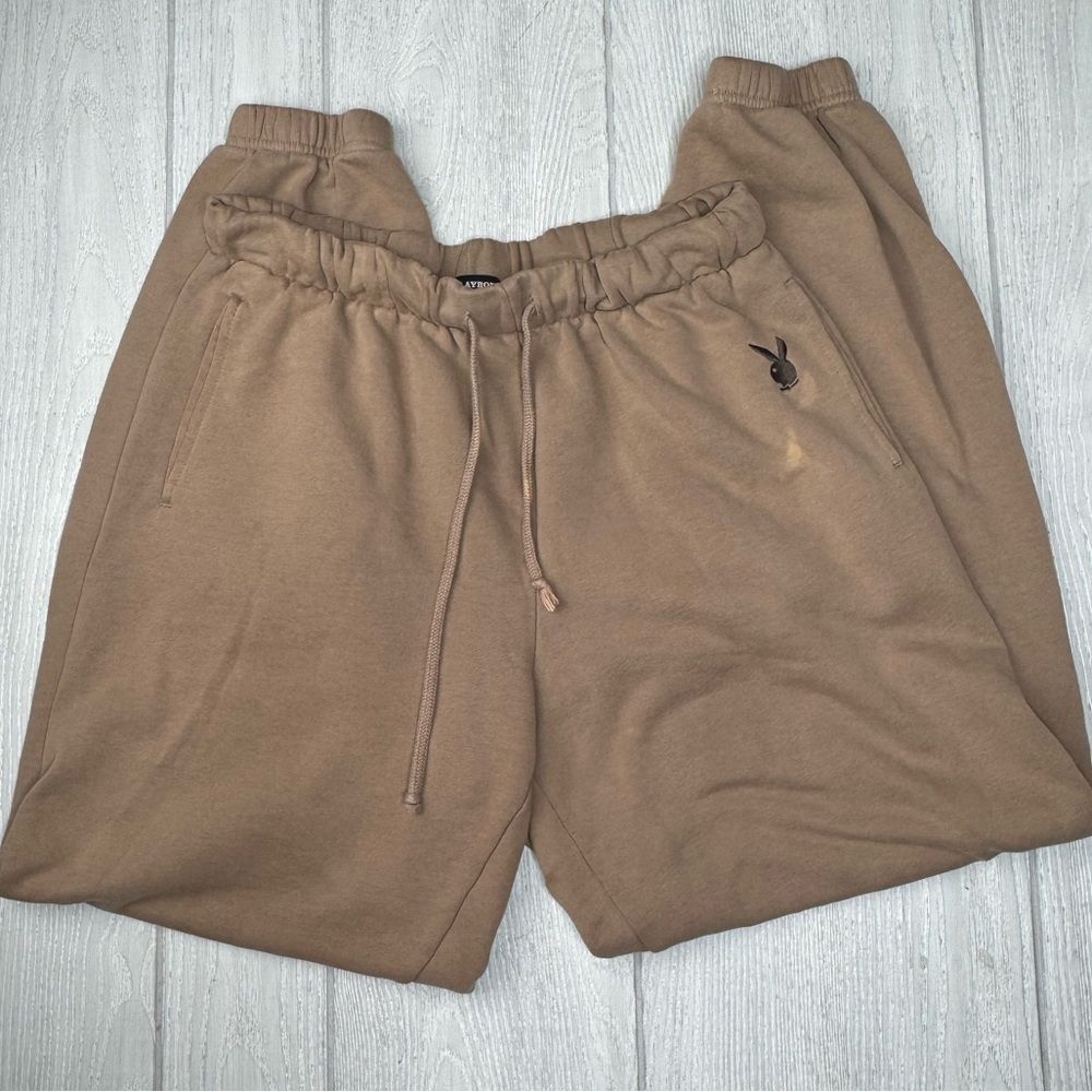 Playboy by PacSun joggers, XS , tan